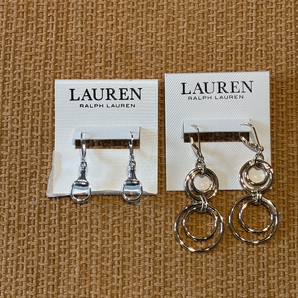 ♥️ 2 Pair of Ralph Lauren Earrings♥️